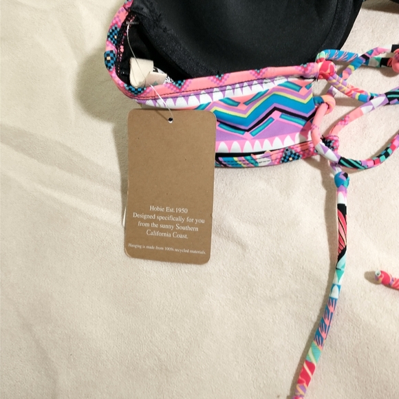 Hobie Multicolor bikini top. L - Picture 9 of 10